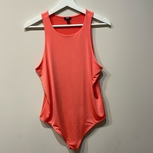 Coral bodysuit